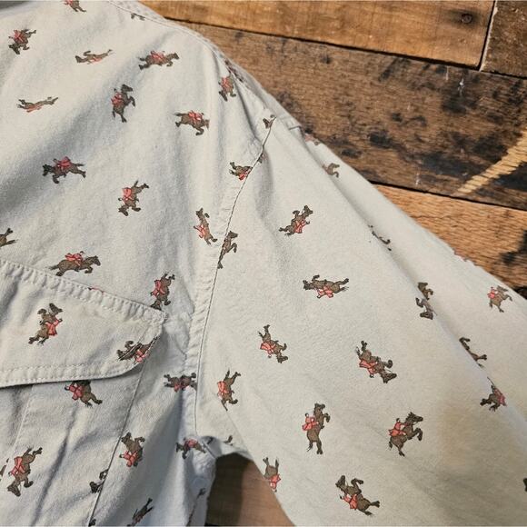 Sudden Impact women's vintage 80's/90's horse theme shirt size m - Picture 9 of 16